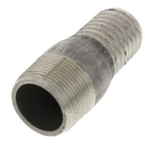 1-1/4" MPT x Insert Stainless Steel Swaged Adapter