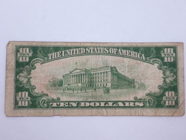 1929 $10 Federal Reserve National Currency - Atlanta