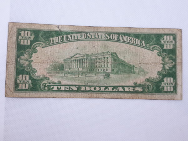 1929 $10 Federal Reserve National Currency - New York