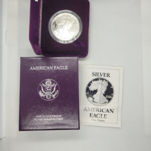 1990-S SILVER EAGLE PROOF