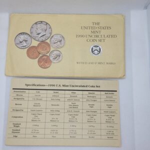 1990 United States Mint Uncirculated Coin Set