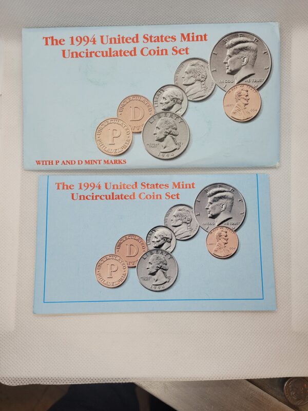 1994 United States Mint Uncirculated Coin Set