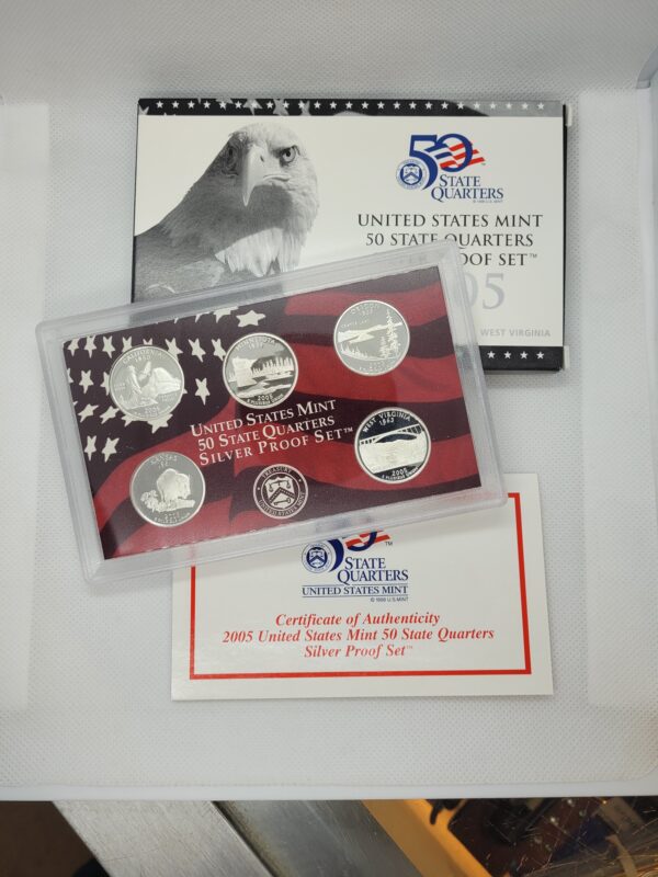 2005 SILVER STATE QUARTERS