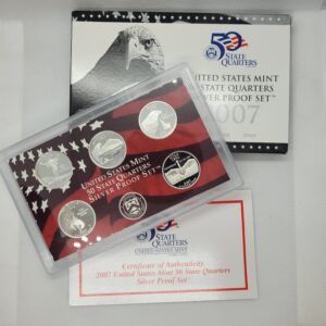 2007 State Silver Proof Quarters