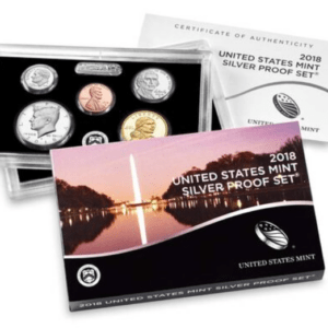 2018 silver proof set