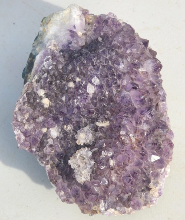Amethyst with Calcite Inclusions