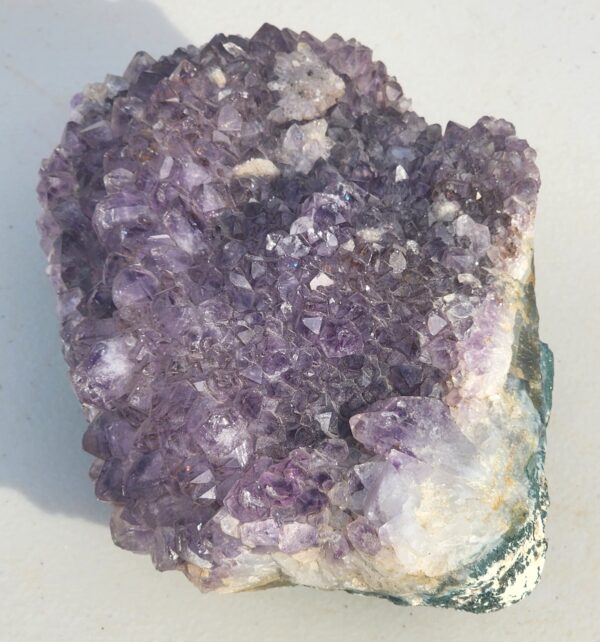 Amethyst with Calcite Inclusions