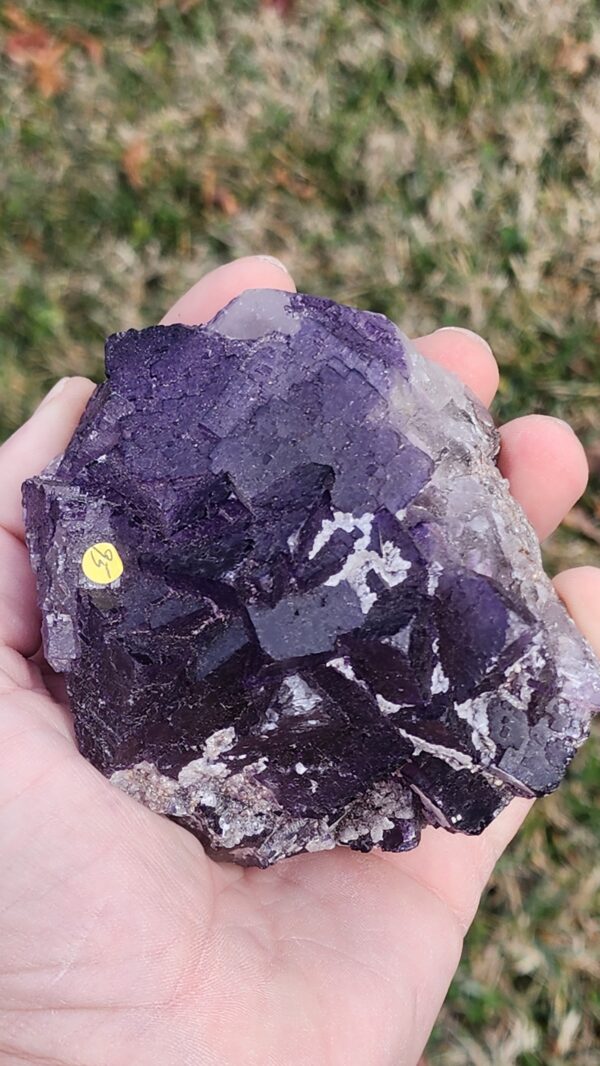 Purple Fluorite Chunk