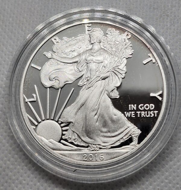 2016-W SILVER EAGLE PROOF - BOXED