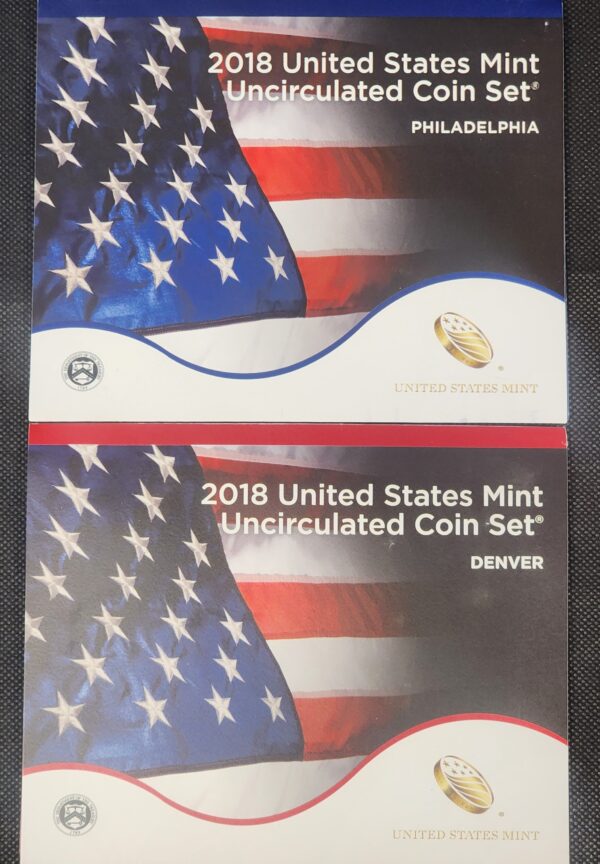 2018 United States Mint Uncirculated Coin Set