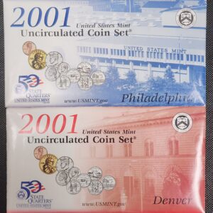 2001 United States Mint Uncirculated Coin Set