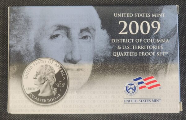 2009 District Of Columbia & U.S. Territories Quarter Proof Set