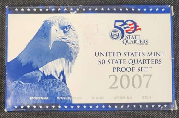2007 United States Mint 50 State Quarter Proof Set