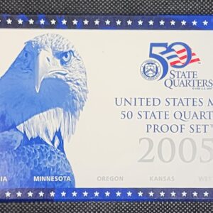 2005 United States Mint 50 State Quarter Proof Set