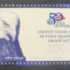 2001 United States Mint 50 State Quarter Proof Set