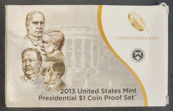 2013 United States Mint Presidential $1 Coin Proof Set