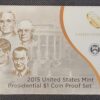 2015 United States Mint Presidential $1 Coin Proof Set
