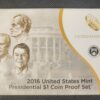 2016 United States Mint Presidential $1 Coin Proof Set