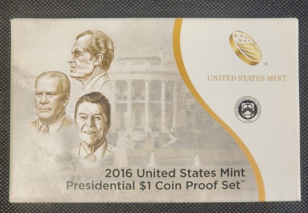 2016 United States Mint Presidential $1 Coin Proof Set
