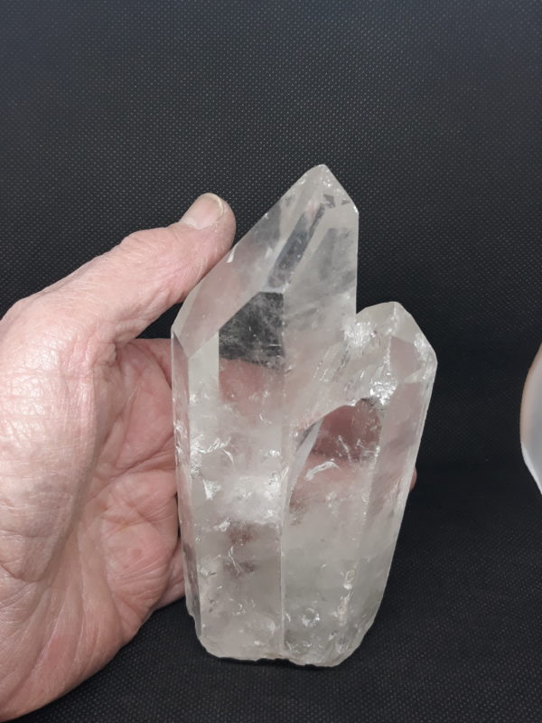 Clear Quartz Crystal - Twin