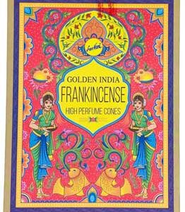 Golden India Frankincense Backflow Cones