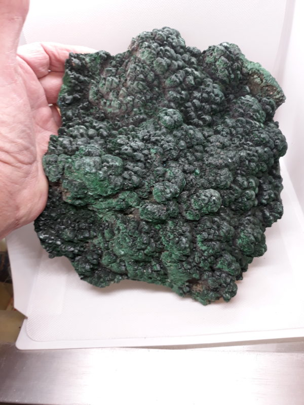 Natural Fibrous Malachite Mineral Specimen Stone