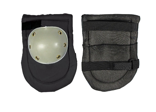 2pc Knee Pads with Plastic Caps, Size: 6-3/4" X 9-3/4, Thickness : 12MM